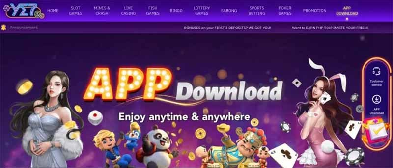 Get the YE7 JILI Slots Real Money Download Free 